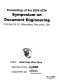 Proceedings of the 2004 ACM Symposium on Document Engineering : October 28-30, Milwaukee, Wisconsin, USA /