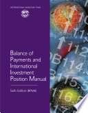 Balance of payments and international investment position manual.