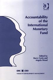 Accountability of the International Monetary Fund /