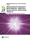 Making dispute resolution more effective : MAP peer review report.