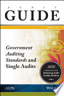 Audit guide : government auditing standards and single audits /