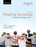 Reading sociology : Canadian perspectives /