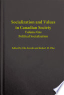 Socialization and values in Canadian society /