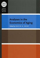 Analyses in the economics of aging /