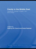 Family in the Middle East : ideational change in Egypt, Iran and Tunisia /