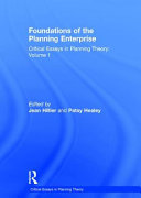 Critical essays in planning theory /