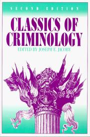 Classics of criminology /