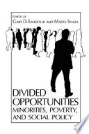Divided opportunities : minorities, poverty, and social policy /