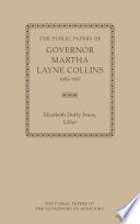 The public papers of governor Martha Layne Collins, 1983-1987