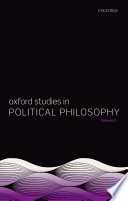 Oxford studies in political philosophy.