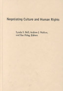 Negotiating culture and human rights /