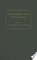 Human rights in the War on Terror /
