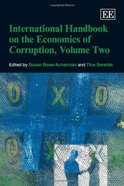 International handbook on the economics of corruption.