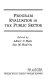 Program evaluation in the public sector /