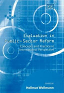 Evaluation in public-sector reform : concepts and practice in international perspective /
