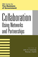 Collaboration : using networks and partnerships /