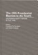 The 1996 presidential election in the South : Southern party systems in the 1990s /