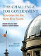 The challenge for government : priorities for the next five years /