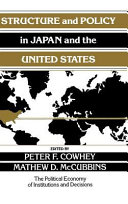 Structure and policy in Japan and the United States /