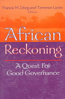 African reckoning : a quest for good governance /