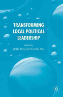 Transforming local political leadership /