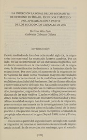 Migración de retorno en América Latina : una visión multidisciplinaria /