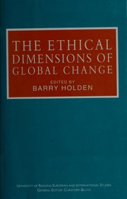 The ethical dimensions of global change /