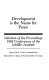 Development is the name for peace : selection of the proceedings, 1988 /