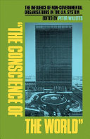 'The conscience of the world' : the influence of non-governmental organisations in the UN system /