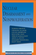 Nuclear disarmament and nonproliferation : a report to the Trilateral Commission /