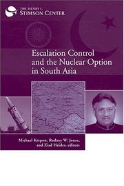 Escalation control and the nuclear option in South Asia /