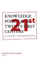 Knowledge policy for the 21st century : a legal perspective /