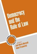 Democracy and the rule of law /