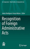 Recognition of foreign administrative acts /