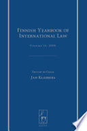 Finnish yearbook of international law.