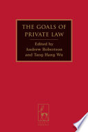 The goals of private law /