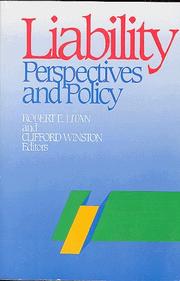 Liability : perspectives and policy /