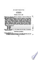 Opportunity programs : opening the doors to higher education : hearing of the Committee on Labor and Human Resources, United States Senate, One Hundred Fifth Congress, first session ... June 12, 1997.