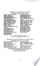 U.S./China relations and human rights : is constructive engagement working? : hearing before the Subcommittee on International Operations and Human Rights of the Committee on International Relations, House of Representatives, One Hundred Fifth Congress, first session, October 28, 1997.