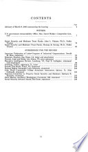 The future of Social Security : hearing before the Committee on Ways and Means, U.S. House of Representatives, One Hundred Ninth Congress, first session, March 9, 2005.