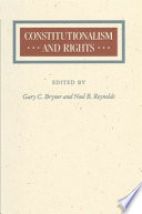 Constitutionalism and rights /