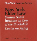 New York elder law handbook /