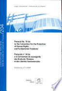 Protocol No. 14 bis to the Convention for the Protection of Human Rights and Fundamental Freedoms = Protocole no. 14 bis à la Convention de sauvegarde des Droits de l'Homme et des Libertés fondamentales.