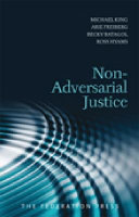 Non-adversarial justice /