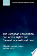 European convention on human rights and general international law /