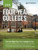 Peterson's four-year colleges 2016.