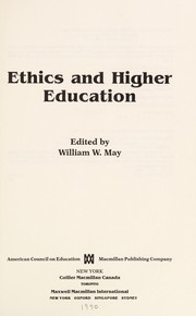 Ethics and higher education /