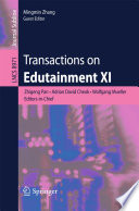 Transactions on Edutainment XI /