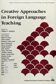 Creative approaches in foreign language teaching : selected papers from the 1992 Central States Conference /