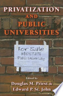 Privatization and public universities /